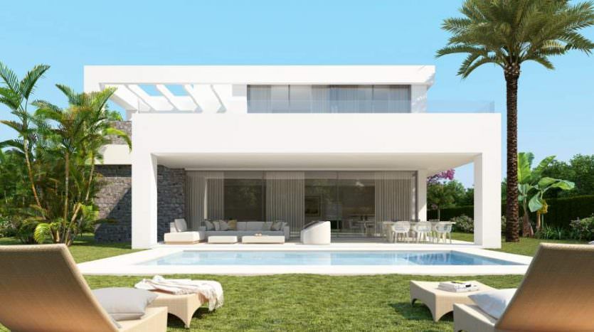 Brand new villas with open sea views