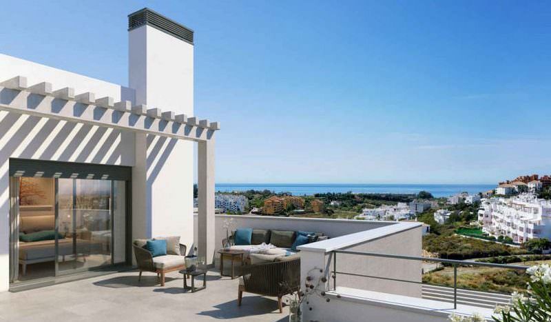 Modern Style villas with sea views 