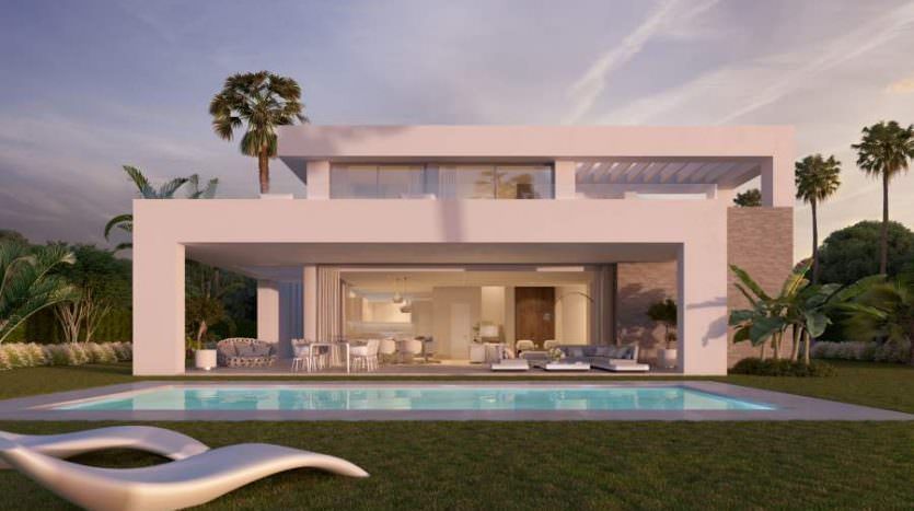 Stunning project with modern villas