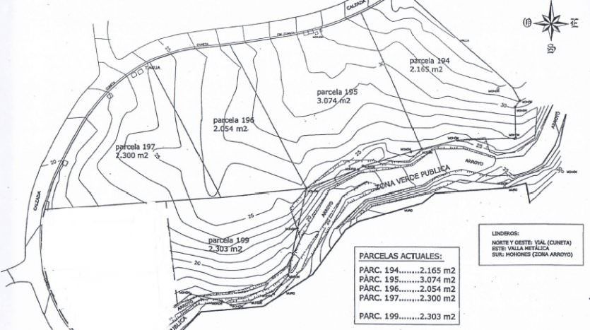 5 plots with sea views 