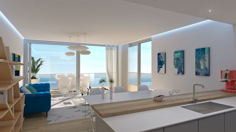 Amazing new project with open sea views 