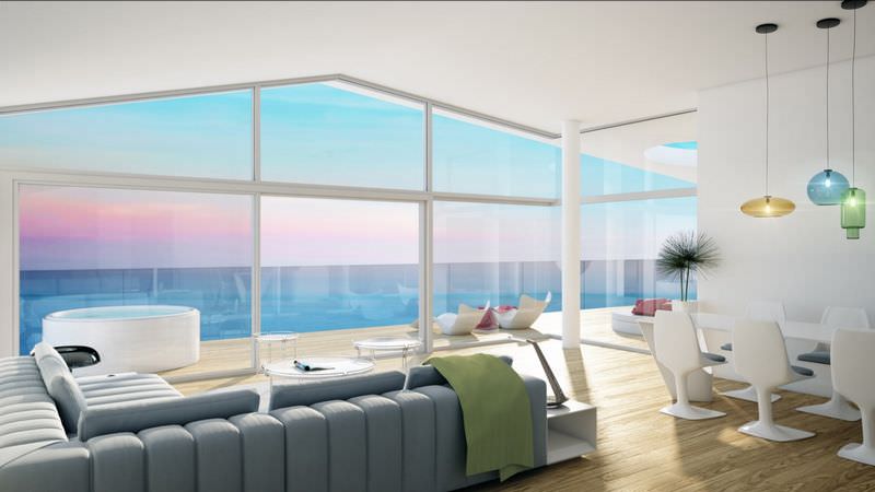 Amazing new project with open sea views