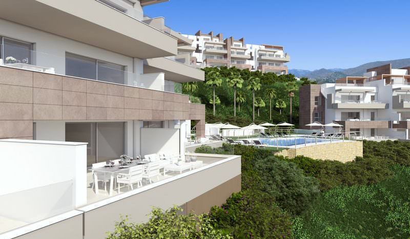New modern apartments in la Cala Golf Resort 