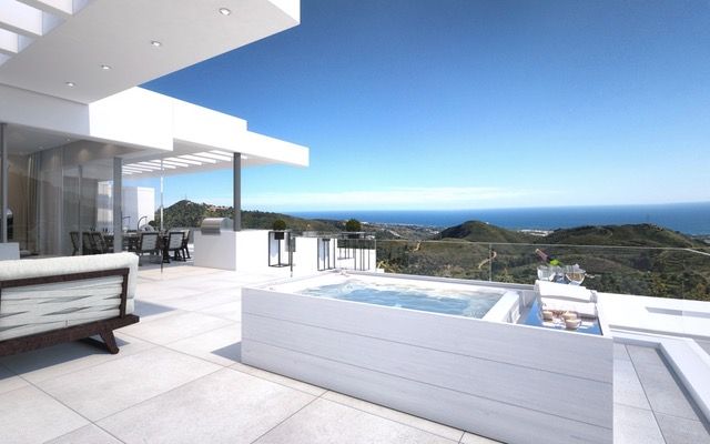 Magnificent development with panoramic sea views