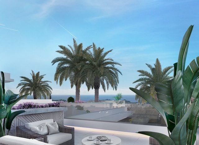 Modern beach side villas nearby Puerto Banus