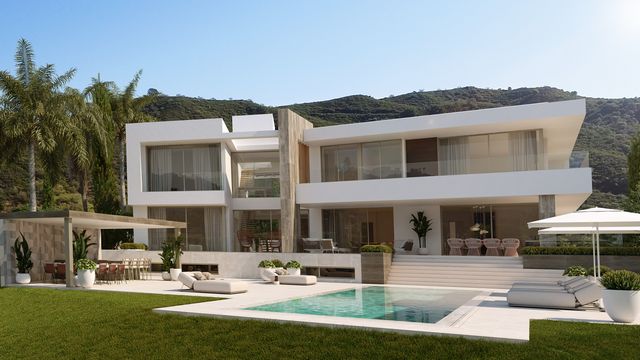 Unbelievable newly built modern villa with sea views