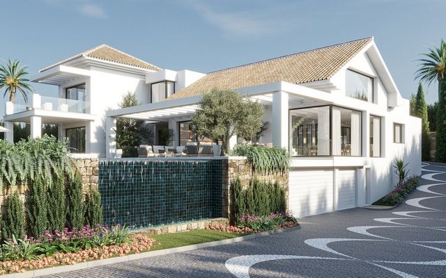 Amazing new built classic style villa in the valley of golf 