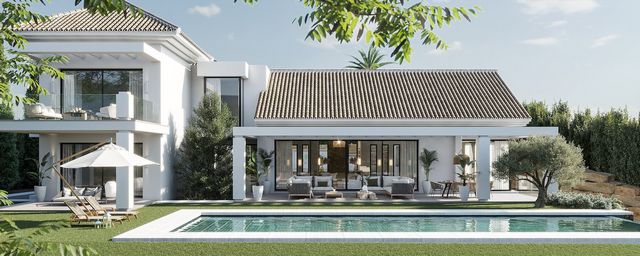Amazing new built classic style villa in the valley of golf