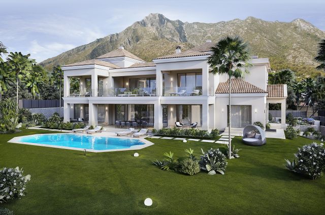 Luxurious villa in Sierra Blanca Marbella 