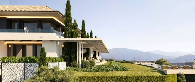 A project for classic style mansion with sea and golf views at La Zagaleta 