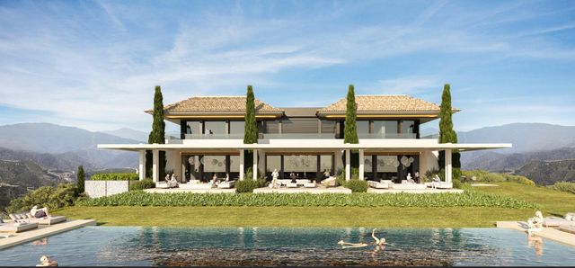 A project for classic style mansion with sea and golf views at La Zagaleta