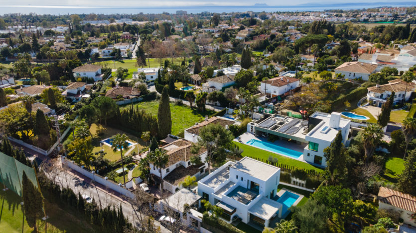 Modern villa in Guadalmina Alta Marbella 